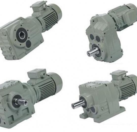 Helical Gearbox with Motor