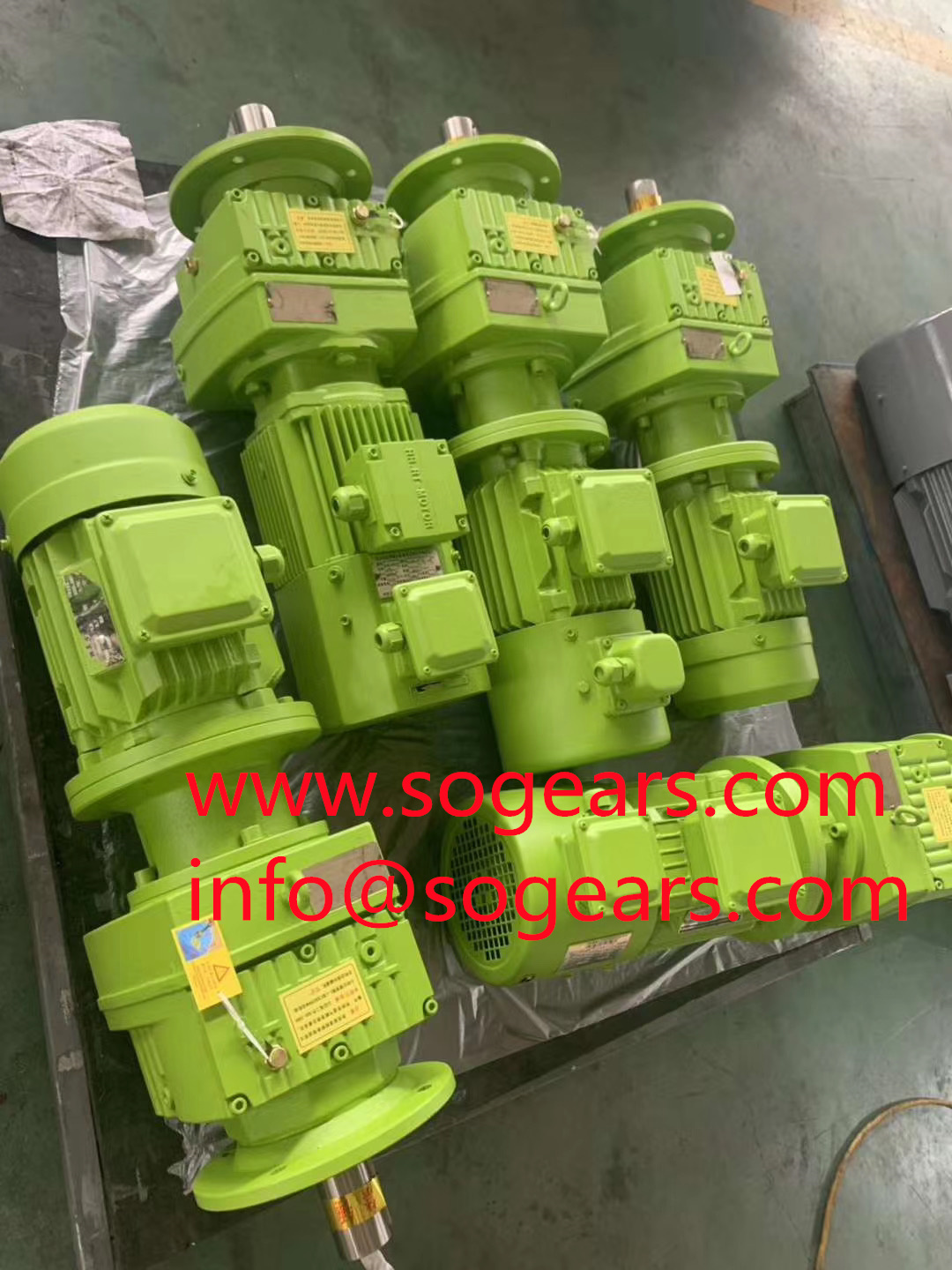 Parallel shaft F K R S series helical bevel gearbox reducer