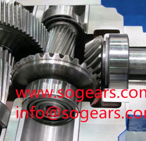 F Series 45-240rpm Cast Gear Transmission Bevel Gearboxes 