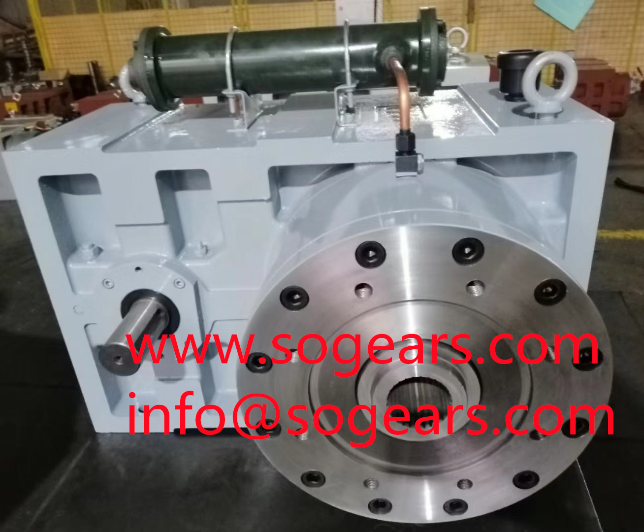 220V 0.75kw bevel reductor gearbox R57
