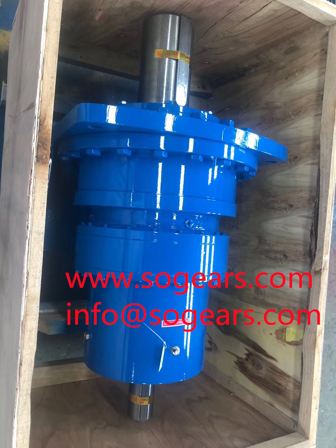 220V 1.5kw bevel reductor gearbox R127 helical reducer