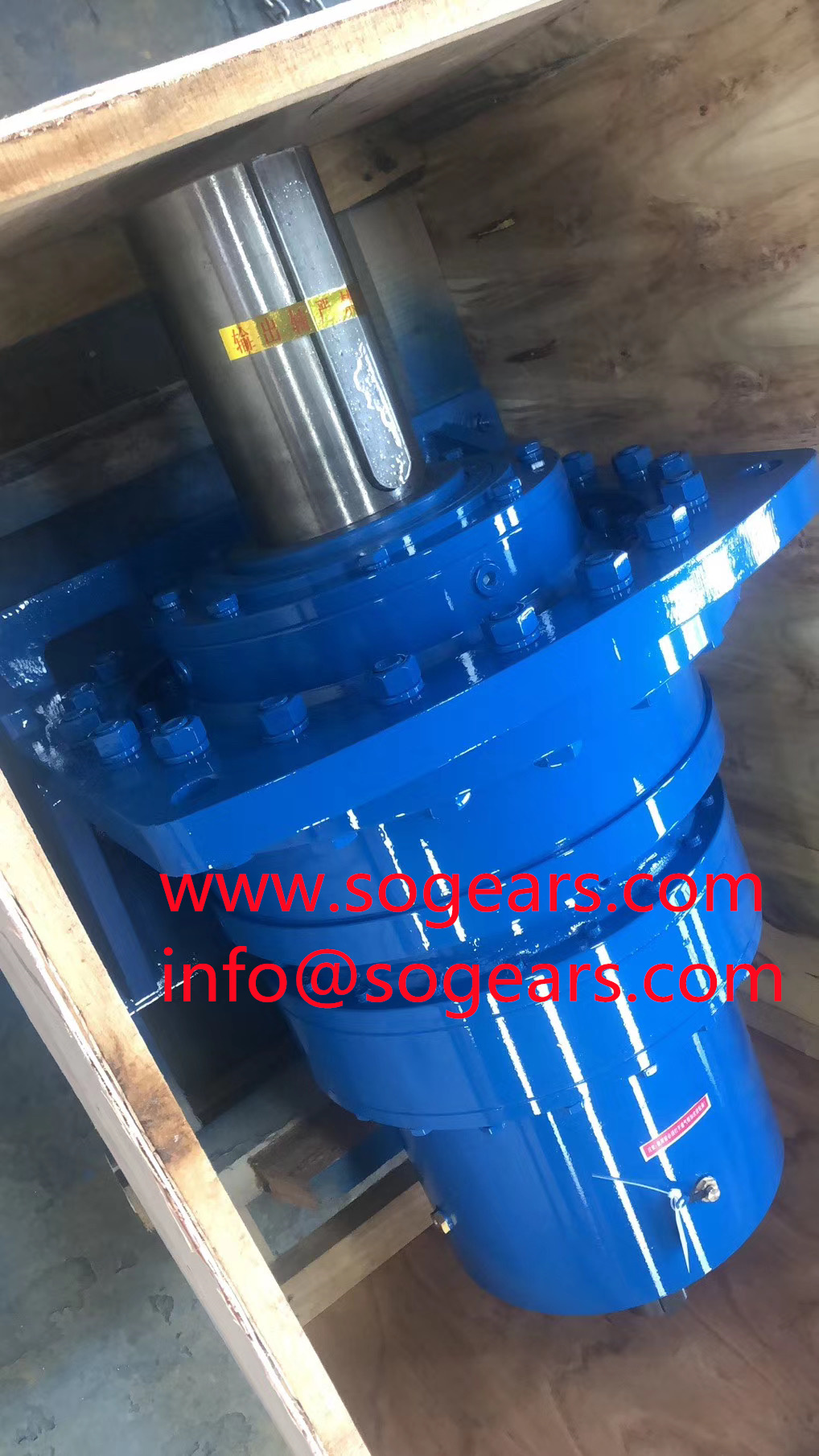 FA series parallel hollow shaft gearmotor casting large size