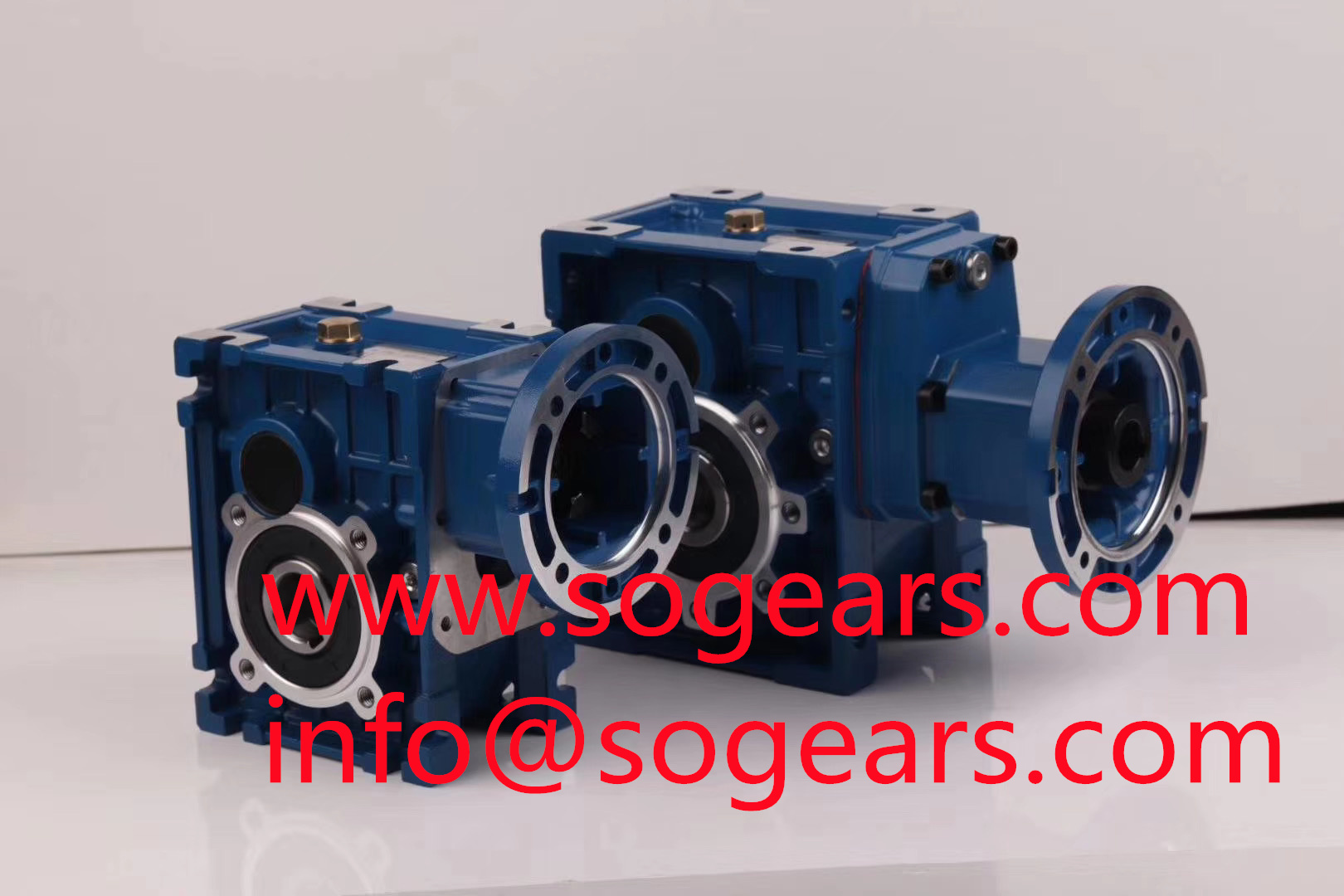 R series solid shaft helical worm gearbox