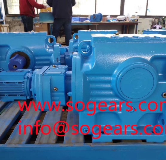 ZD15 Cylindrical gear reducer helical hypoid